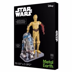 Metal Earth C-3PO & R2-D2