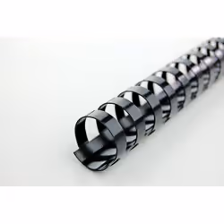 GBC 100 CERLOX 19MM NERO 21A, Nero, 165 fogli, PVC, A4, 1,9 cm, 100 pz