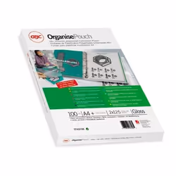GBC ORGANISE POUCH 2X75MIC GLOSS (25) pellicola per plastificatrice 25 pz - Vista aggiuntiva 4