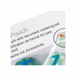 GBC Pouch per plastificazione documenti A3 2x175mic lucide (100) - Vista aggiuntiva 4