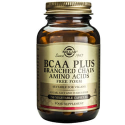 Solgar Amino BCAA Plus Integratore con Aminoacidi per Sportivi 50 Capsule