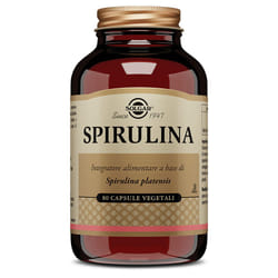 Solgar Spirulina Integratore Vegano Azione Energetica 80 Tavolette