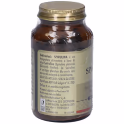 Solgar Spirulina Integratore Vegano Azione Energetica 80 Tavolette
