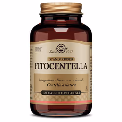 Solgar Fitocentella è un integratore alimentare a base di Centella asiatica, ideale per sostenere il microcircolo e alleviare ...