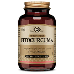 Solgar Fitocurcuma Integratore Antiossidante 60 Capsule Vegetali