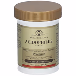 Solgar Lactobacillus Acidophilus LA-5 Fermenti Lattici 50 Capsule