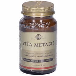 Solgar Vita Meta B12 Integratore Vitamina B12 30 Compresse Orosolubili