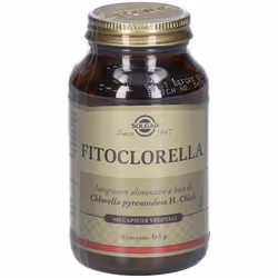 Solgar Fitoclorella Integratore per Difese Immunitarie 100 Capsule Vegetali
