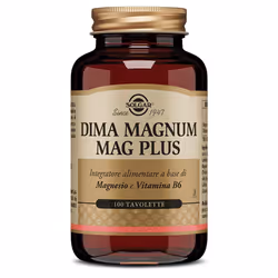 Solgar Dima Magnum Mag Plus è un integratore alimentare per donne, ideale per alleviare sintomi premestruali come gonfiore, r ...