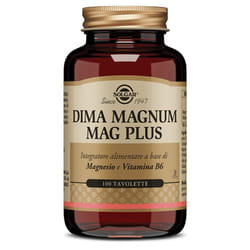 Solgar Dima Magnum Mag Plus Integratore per Disturbi Mestruali 100 Tavolette