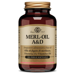 Solgar Merl-Oil A&D Integratore per la Vista e la Pelle 100 Perle
