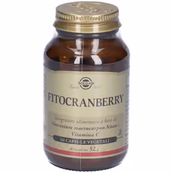 Solgar Fitocranberry Integratore per Vie Urinarie 60 Capsule
