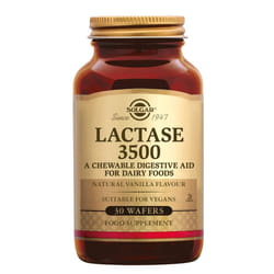 Solgar Lactase 3500 per Intolleranza al Latte 30 Tavolette Masticabili