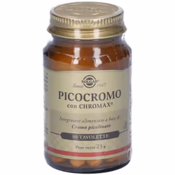 Solgar Picocromo Integratore per Glicemia e Metabolismo 90 Tavolette