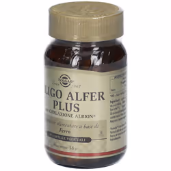 Solgar Oligo Alfer Plus Integratore di Ferro 90 Capsule