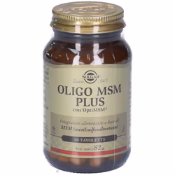 Solgar Oligo Msm Plus Integratore per Articolazioni 60 Tavolette