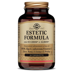 Solgar Estetic Formula Integratore per Pelle Unghie e Capelli 60 Tavolette