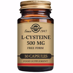 Solgar Cisteina 500 è un integratore alimentare che supporta la salute di capelli e unghie grazie all'elevato potere antiossi ...
