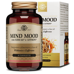 Solgar Mind Mood Integratore per il Tono dell'Umore e lo Stress 30 Tavolette