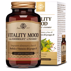 Vitality Mood è un integratore alimentare indicato per il benessere mentale e per avere una sensazione di sollievo. Confezion ...