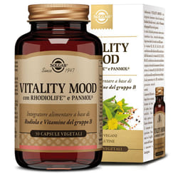 Vitality Mood Integratore per Benessere Mentale 30 Capsule