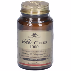 Solgar Ester C Plus 1000 Integratore Difese Immunitarie 30 Tavolette