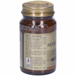 Solgar Neuro Nutrients Integratore per Memoria, Stanchezza e Sistema Nervoso 30 Capsule