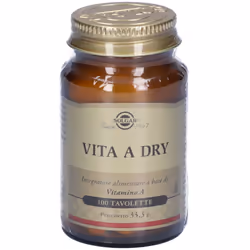 Solgar Vita A Dry Integratore Ricostituente 100 Tavolette