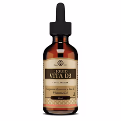 Solgar Liquid Vita D3 è un prodotto utile per garantire sani i denti e rinforzare le ossa grazie alle sue proprietà. 