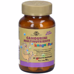 Cangurini Multinutrients Frutti di Bosco Integratore Energizzante 60 Tavolette