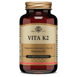 Solgar Vita K2 Integratore di Vitamina K2 50 Capsule Vegetali