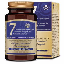 Solgar 7 Integratore per le Articolazioni 30 Capsule Vegetali è un potente integratore che supporta la salute delle articolaz ...