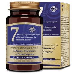 Solgar 7 Integratore per le Articolazioni 30 Capsule Vegetali