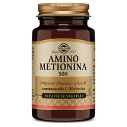 Solgar Amino Metionina 500 Integratore Energetico 30 Capsule