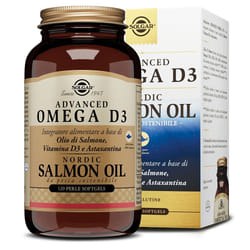 Solgar Advanced Omega 3 Integratore di Omega 3 Barattolo 120 Perle