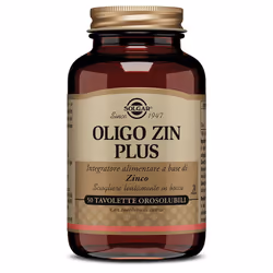 Solgar Oligo Zin Plus è un integratore alimentare con zinco gluconato e citrato, ideale per supportare le difese immunitarie. ...