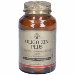 Solgar Oligo Zin Plus Integratore per Difese Immunitarie 50 Tavolette