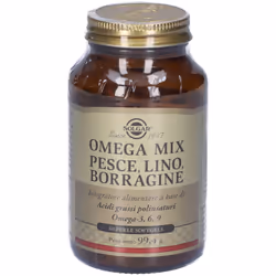 Solgar Omega Mix Integratore di Omega3 per Cuore e Colesterolo 60 Softgels