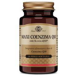 Maxi Coenzima Q10 Integratore per Colesterolo 30 Perle
