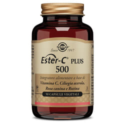 Solgar Ester C Plus 500 Integratore con Vitamina C 50 Capsule