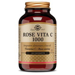 Solgar Rose Vita C 1000 Integratore Vitamina C 100 Tavolette
