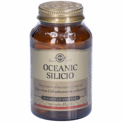 Solgar Oceanic Silicio Integratore Ossa Capelli e Unghie 50 Capsule Vegetali