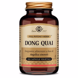 Solgar Dong Quai è un integratore alimentare utile per combattere contro gli effetti del ciclo e della menopausa. 

Formato d ...