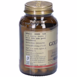 Solgar Golden Gaba Integratore Rilassante per Dormire e per Colite da Stress 50 Capsule