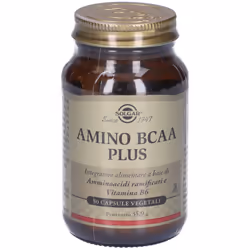 Solgar Amino BCAA Plus Integratore Aminoacidi per Sportivi 50 Capsule