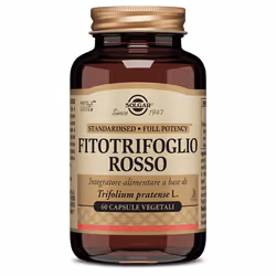 Solgar Fitotrifoglio Rosso per Disturbi Menopausa 60 Capsule, un integratore a base di isoflavoni ideale per ridurre i sintom ...