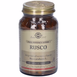 Solgar Rusco Integratore per Circolazione 100 Capsule