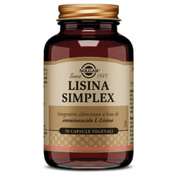 Lisina Simplex Integratore Antinfiammatorio 50 Capsule