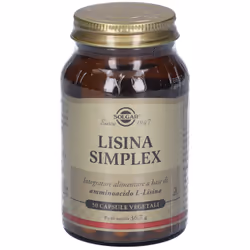 Lisina Simplex Integratore Antinfiammatorio 50 Capsule