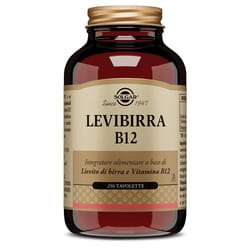 Solgar Levibirra B12 Integratore per Energia e Stanchezza 250 Tavolette